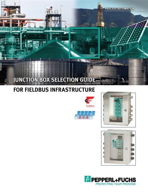 pepperl fuchs foundation fieldbus junction box|fieldbus junction box installation.